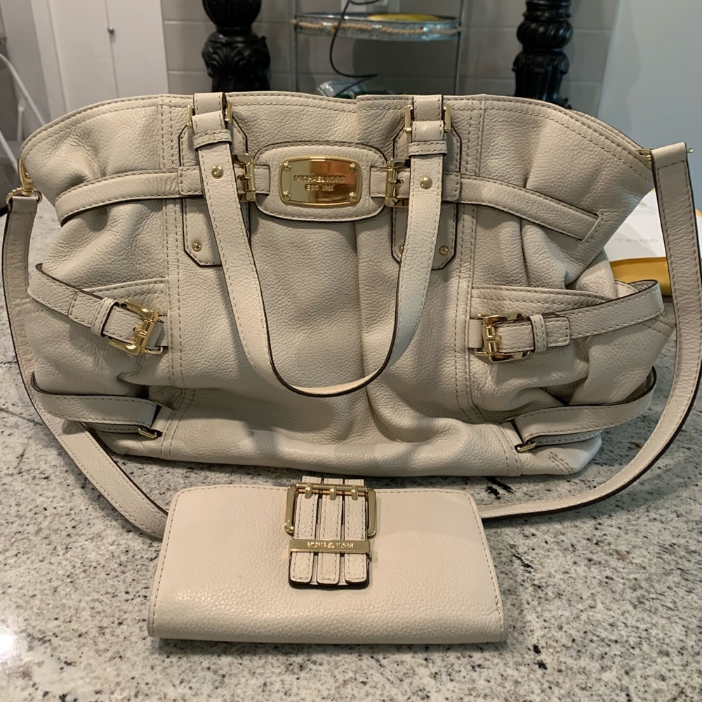 Michael Kors large leather purse